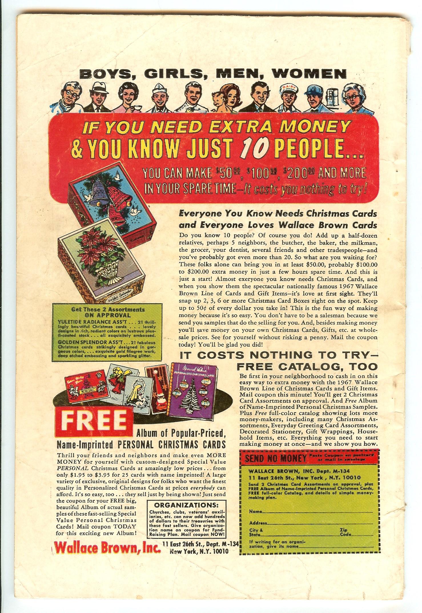 AVENGERS ANNUAL Back Cover
