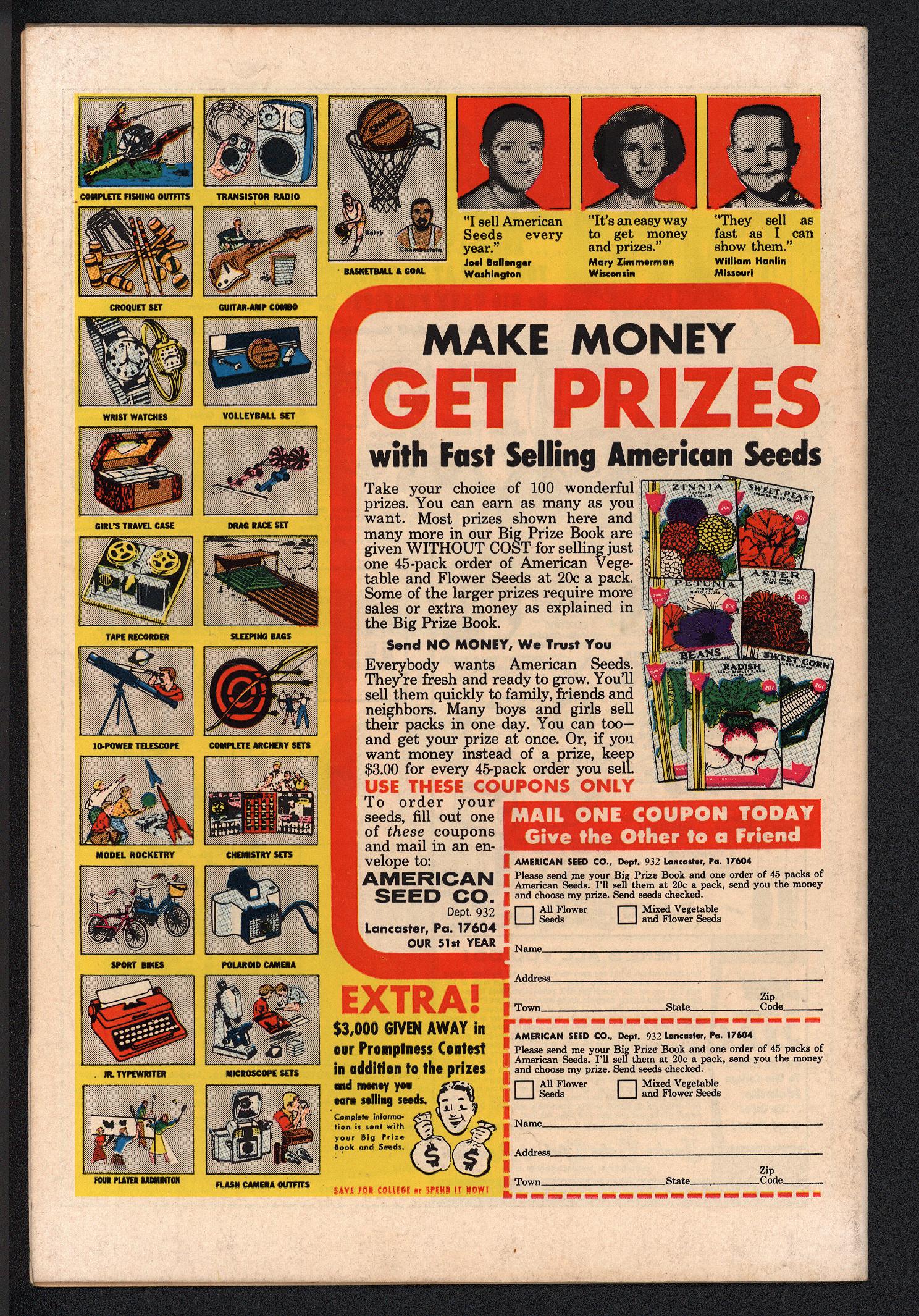 SUPERMAN Back Cover