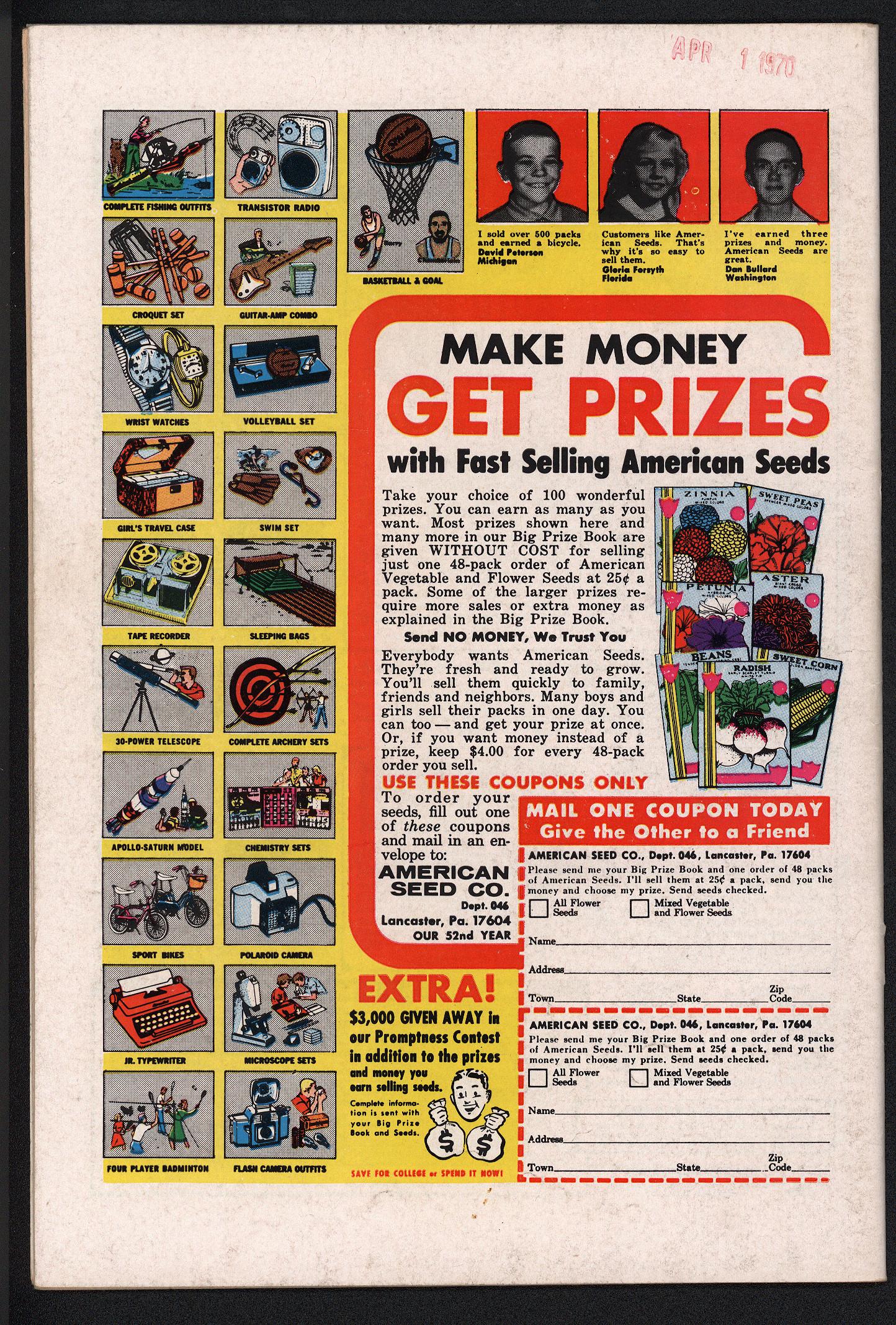 INCREDIBLE HULK Back Cover
