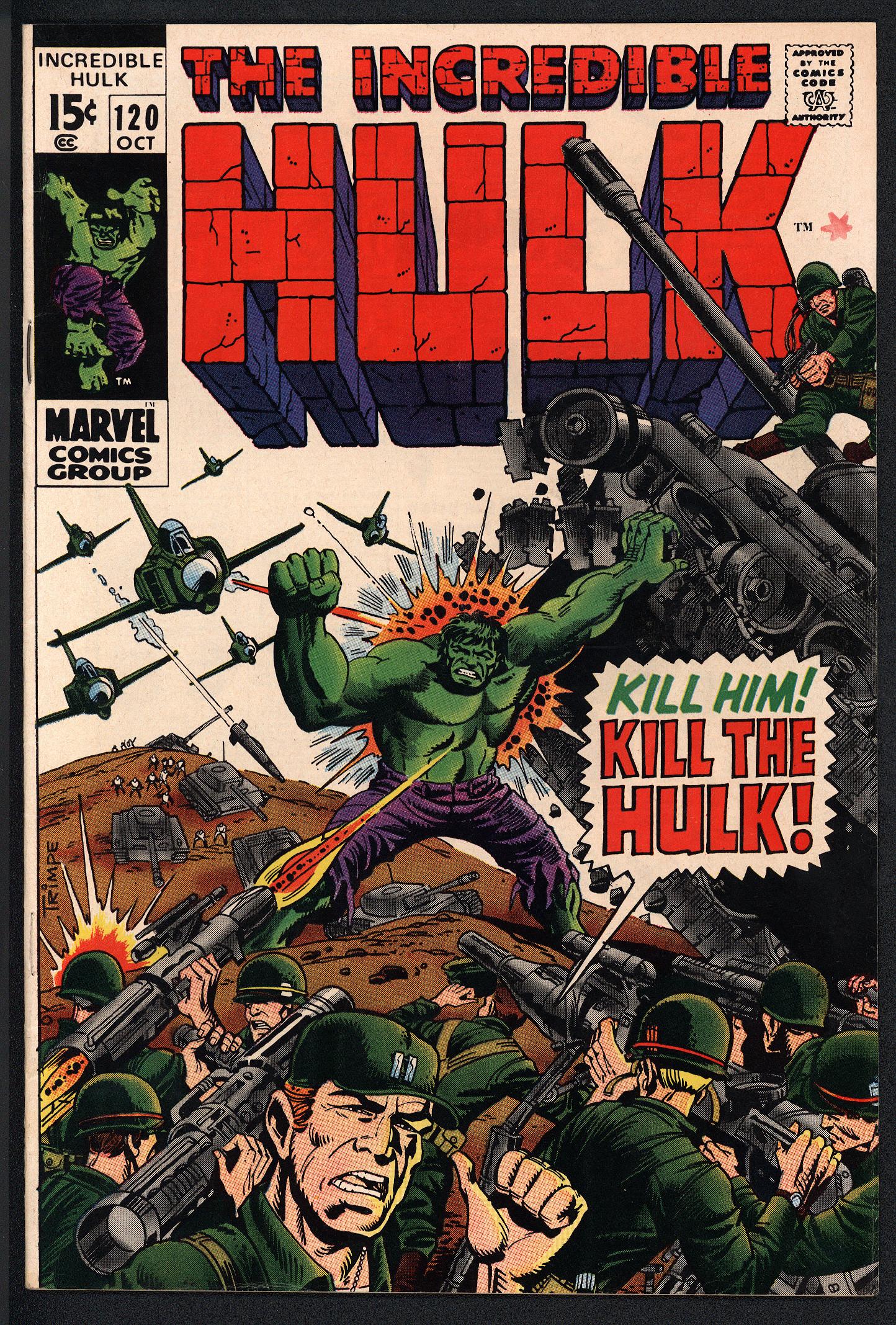 INCREDIBLE HULK Front Cover