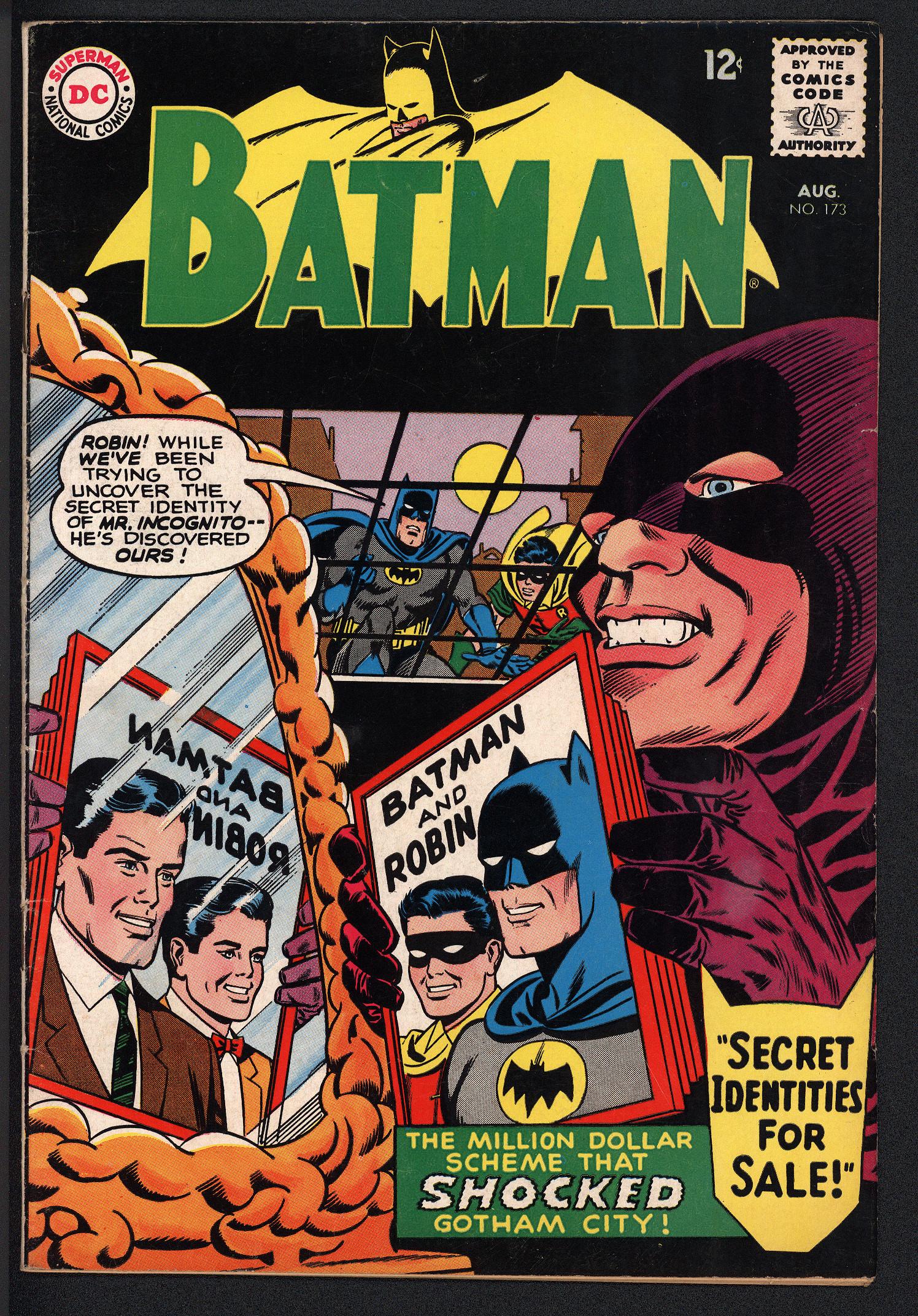 BATMAN Front Cover