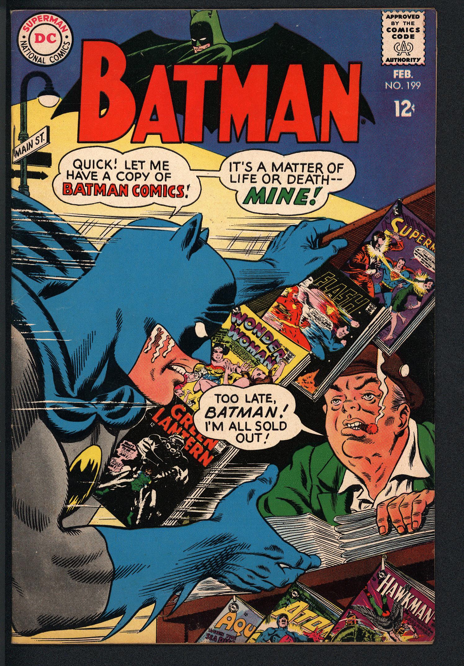 BATMAN Front Cover