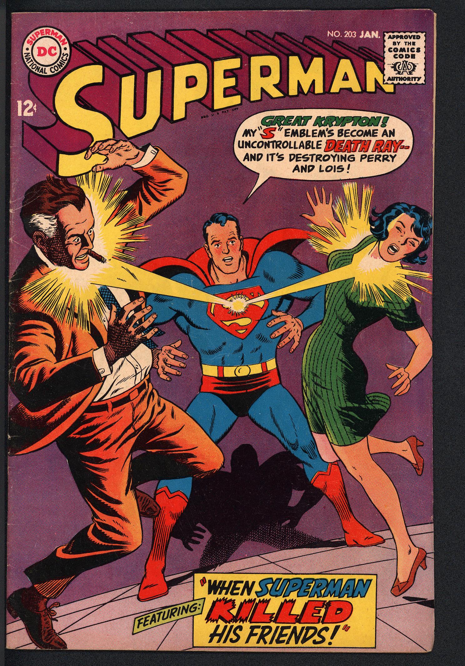 SUPERMAN Front Cover