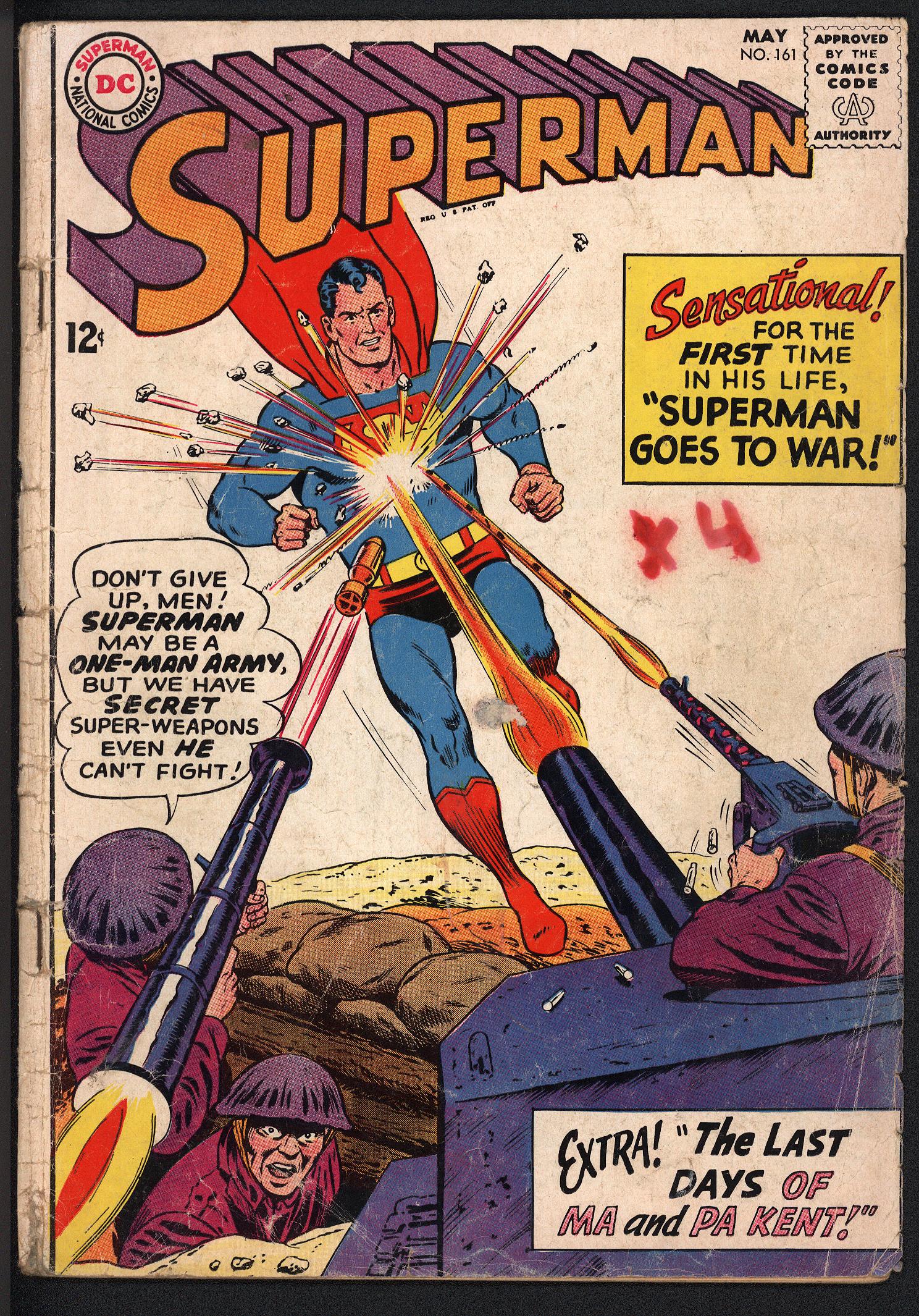 SUPERMAN Front Cover