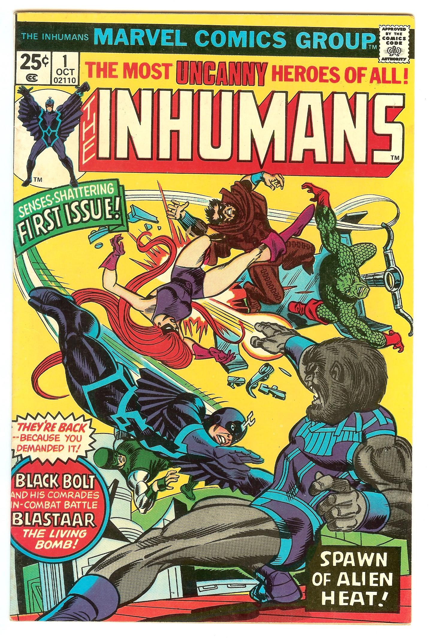 INHUMANS Front Cover