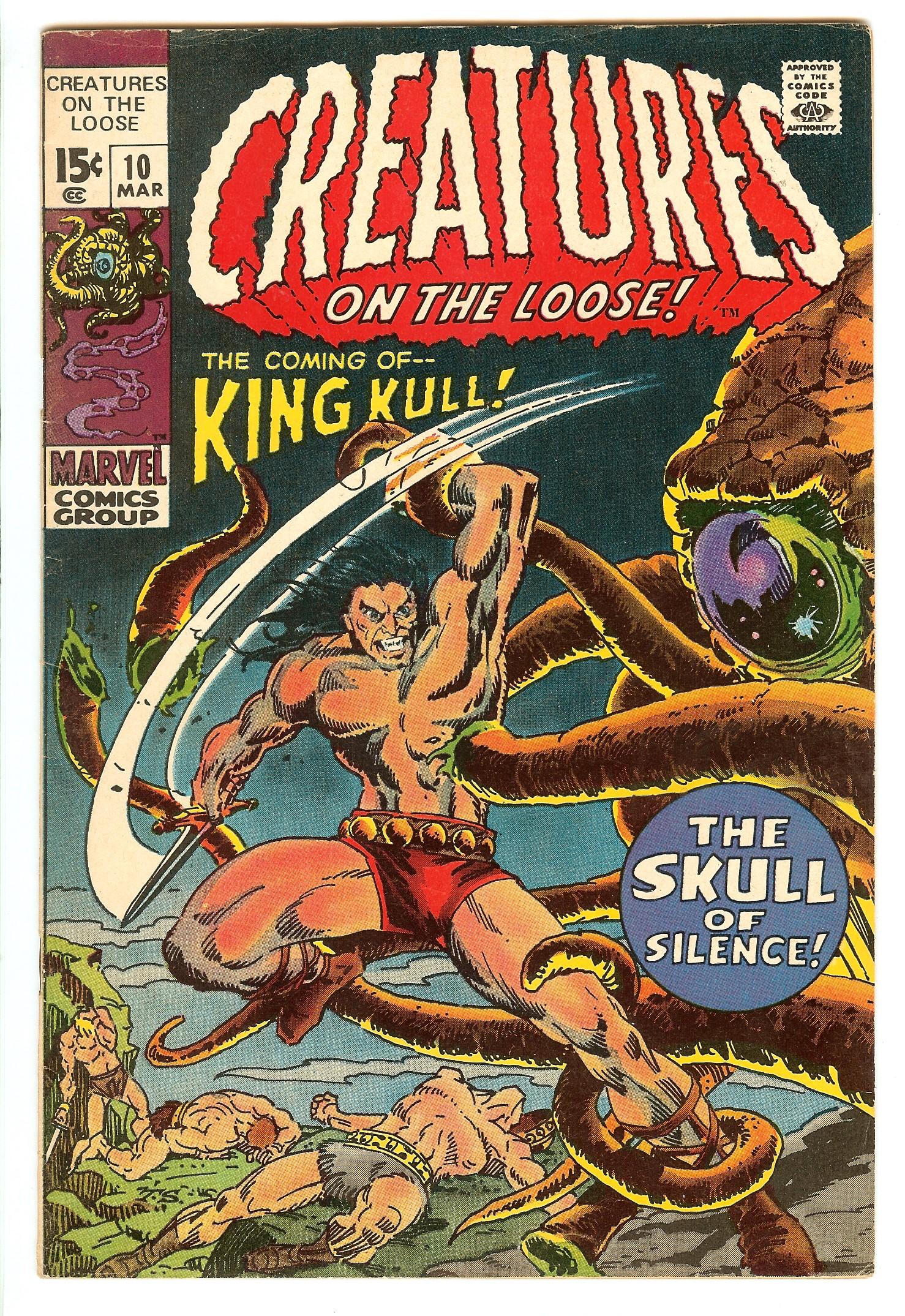 CREATURES ON THE LOOSE Front Cover