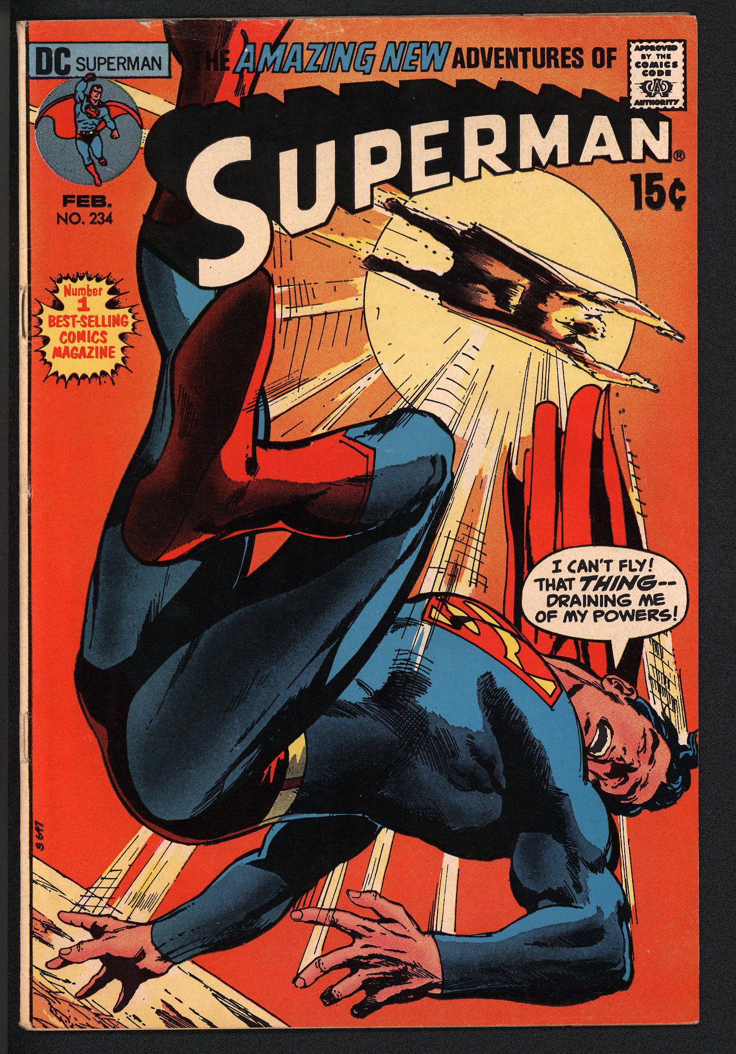SUPERMAN Front Cover