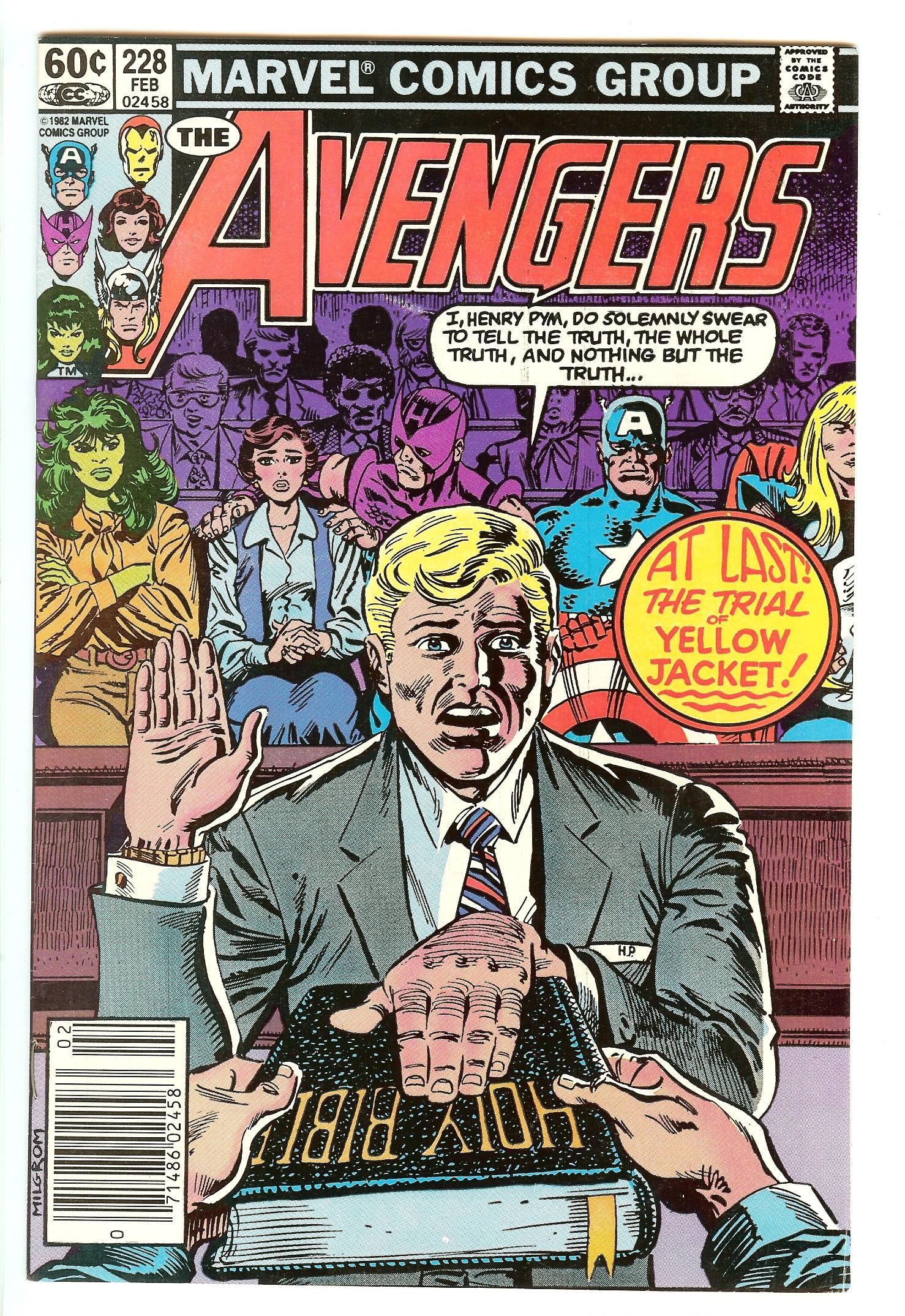 AVENGERS Front Cover