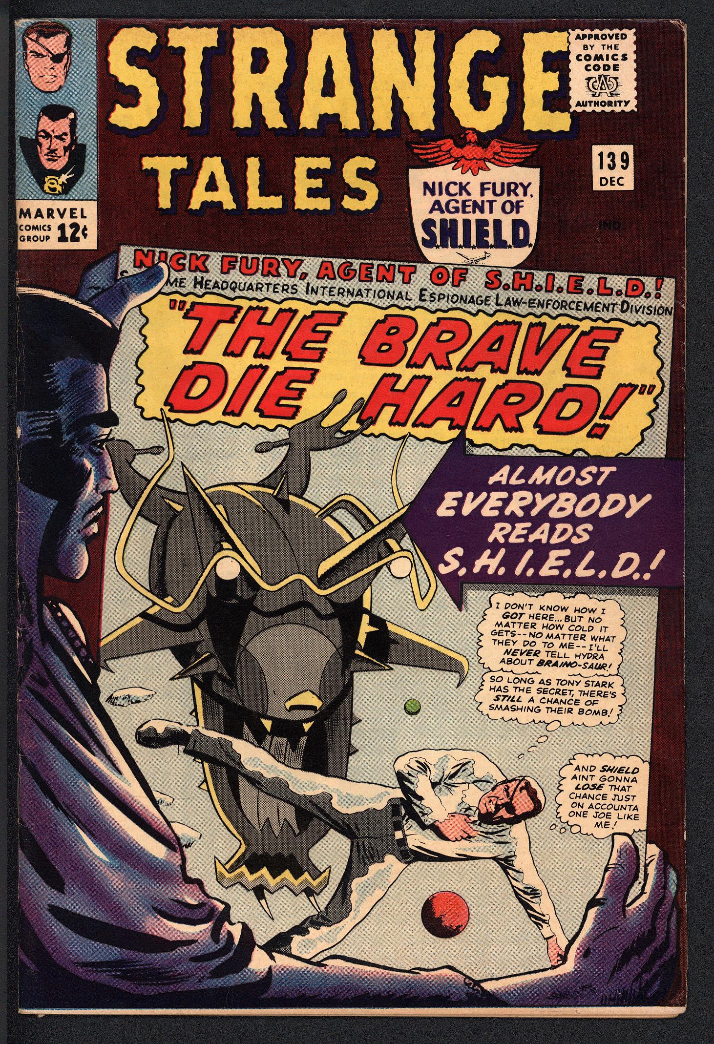 STRANGE TALES Front Cover
