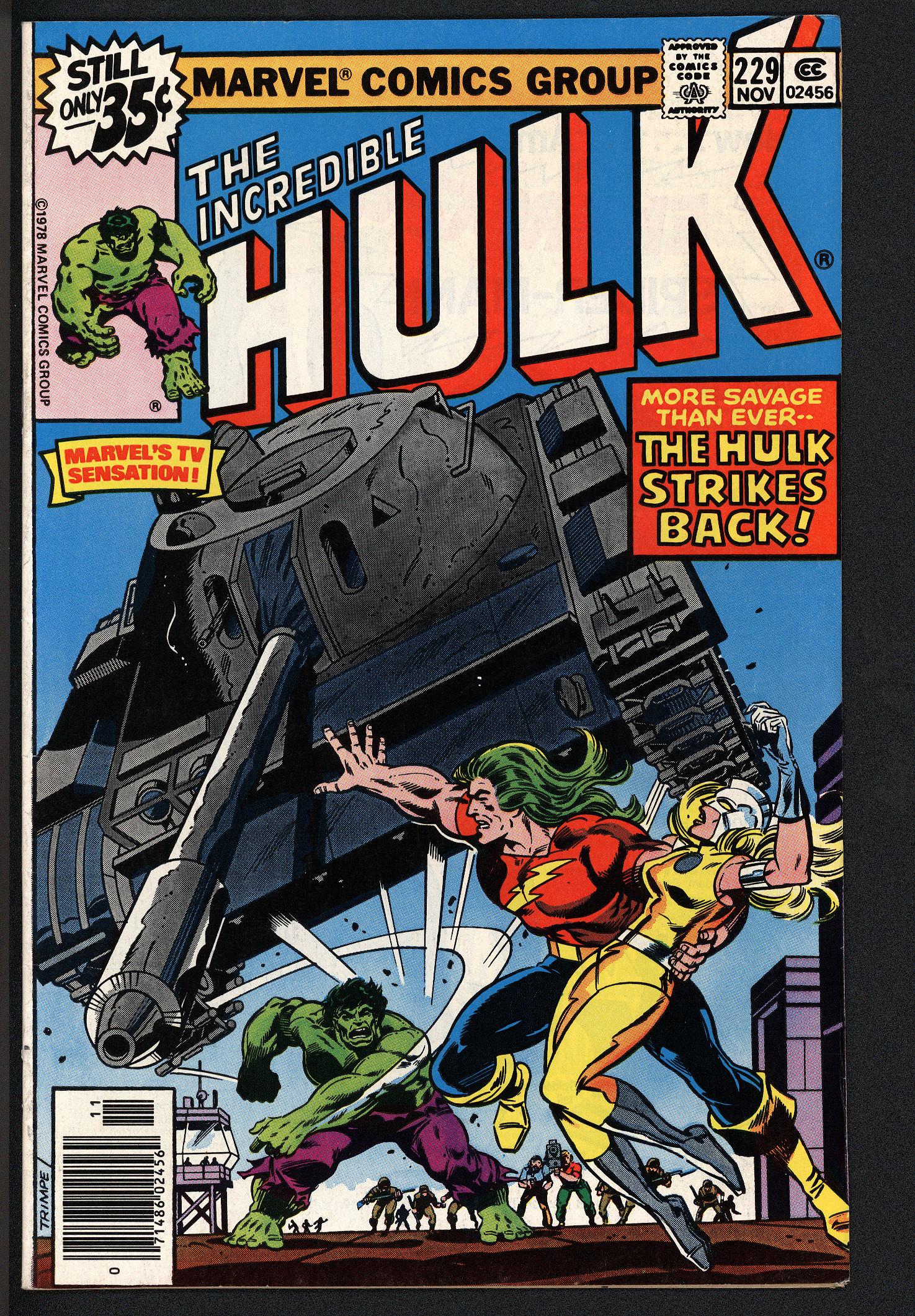INCREDIBLE HULK Front Cover