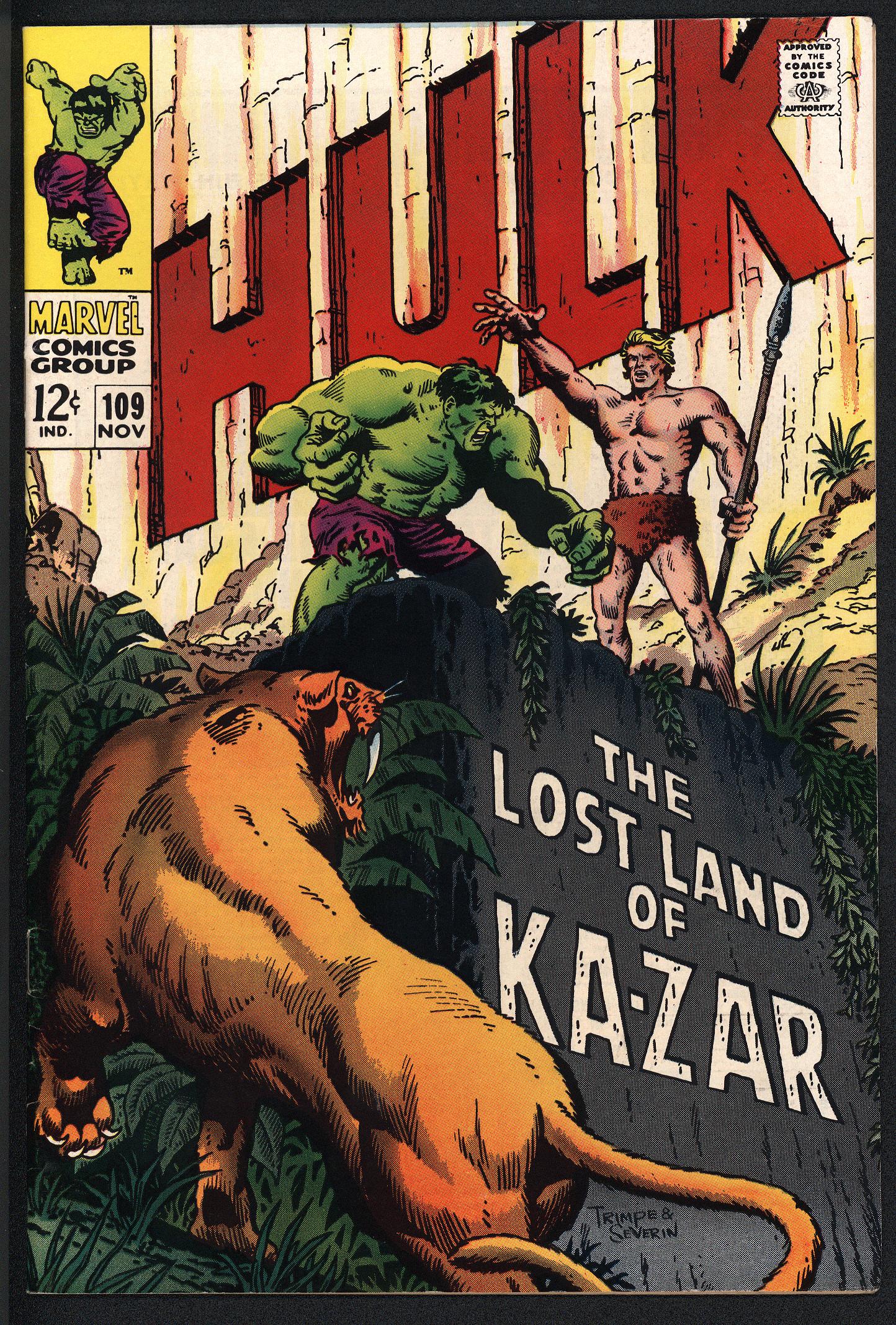 INCREDIBLE HULK Front Cover