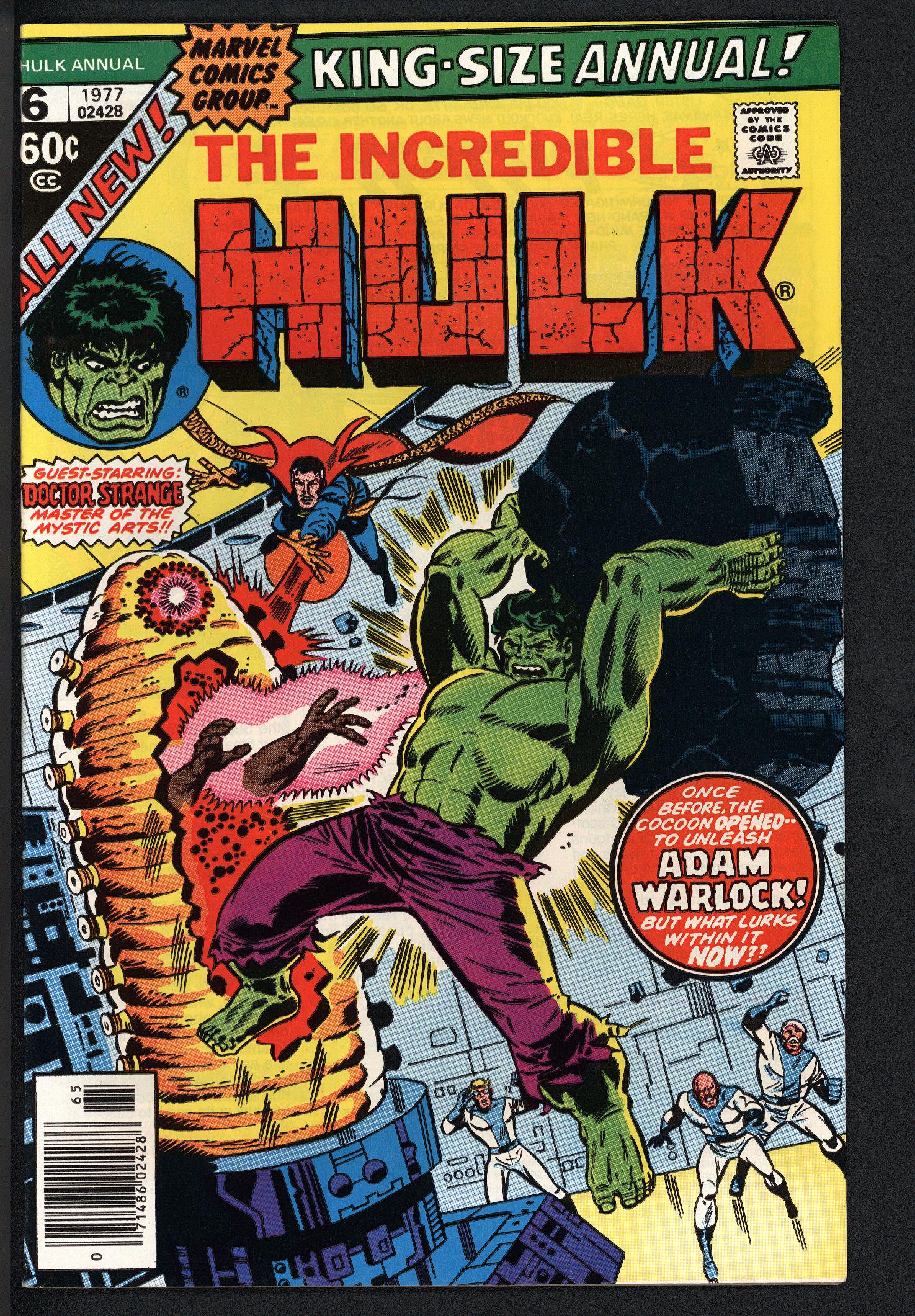 INCREDIBLE HULK ANNUAL Front Cover