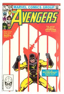 AVENGERS #224 9.2 front cover