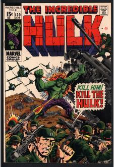 INCREDIBLE HULK #120 6.5 front cover