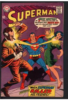 SUPERMAN #203 4.0 front cover