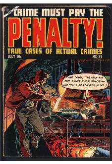 Cover of Crime Must Pay the Penalty #33