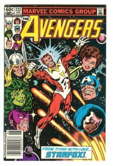 AVENGERS #232 8.0 front cover