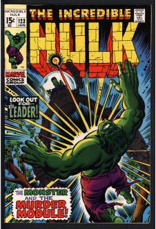 INCREDIBLE HULK #123 6.5 front cover