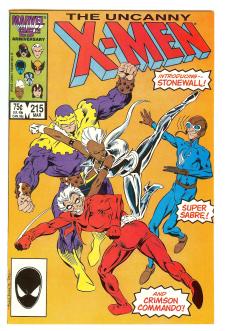 X-MEN #215 9.2 front cover