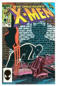 X-MEN #196 8.0 front cover