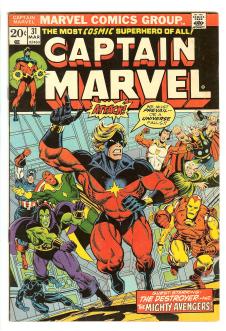 CAPTAIN MARVEL #31 5.0 front cover