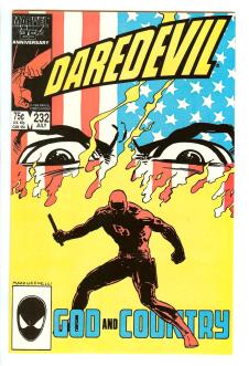 DAREDEVIL #232 9.2 front cover