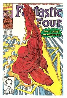 FANTASTIC FOUR #353 9.4 front cover