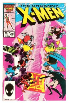 X-MEN #208 9.2 front cover