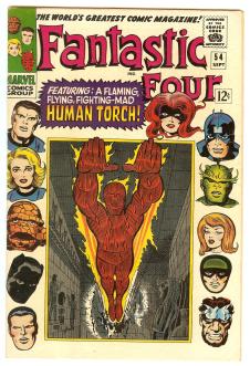 FANTASTIC FOUR #54 5.0 front cover