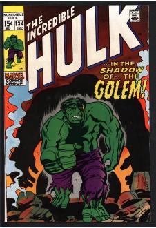 INCREDIBLE HULK #134 7.0 front cover
