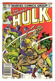 INCREDIBLE HULK #282 6.5 front cover