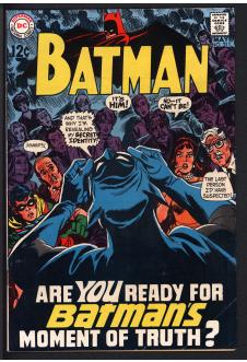 BATMAN #211 5.0 front cover