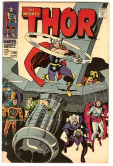 THOR #156 7.5 front cover