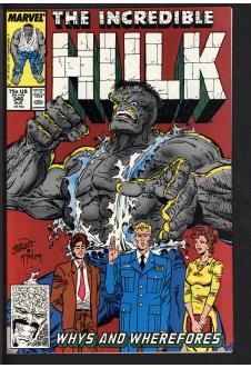 INCREDIBLE HULK #346 7.0 front cover