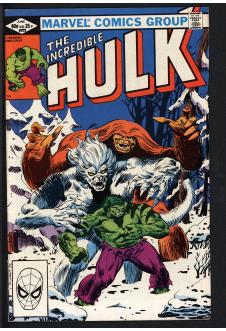 INCREDIBLE HULK #272 7.5 front cover