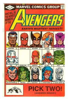 AVENGERS #221 7.0 front cover