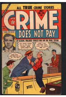 CRIME DOES NOT PAY #124 4.0 front cover