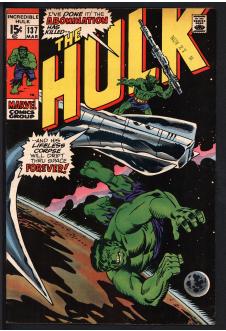 INCREDIBLE HULK #137 5.0 front cover