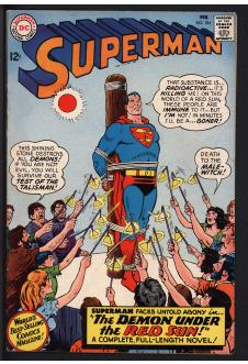 SUPERMAN #184 4.0 front cover