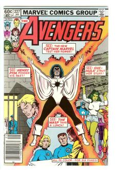 AVENGERS #227 7.5 front cover