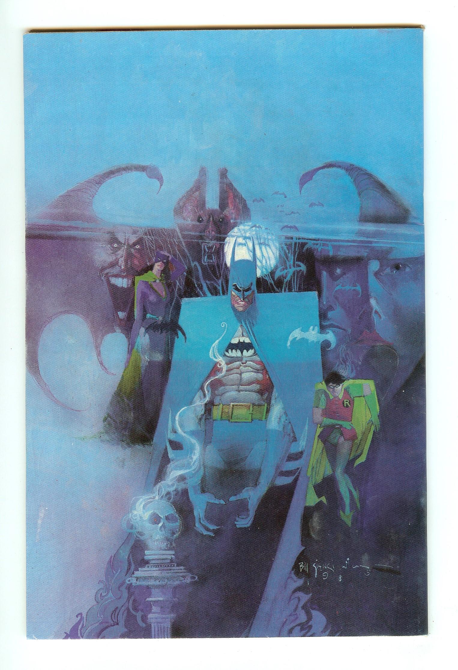 BATMAN Back Cover