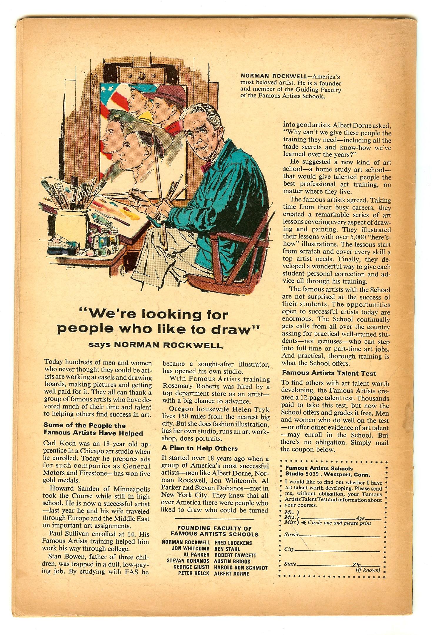 FANTASTIC FOUR Back Cover