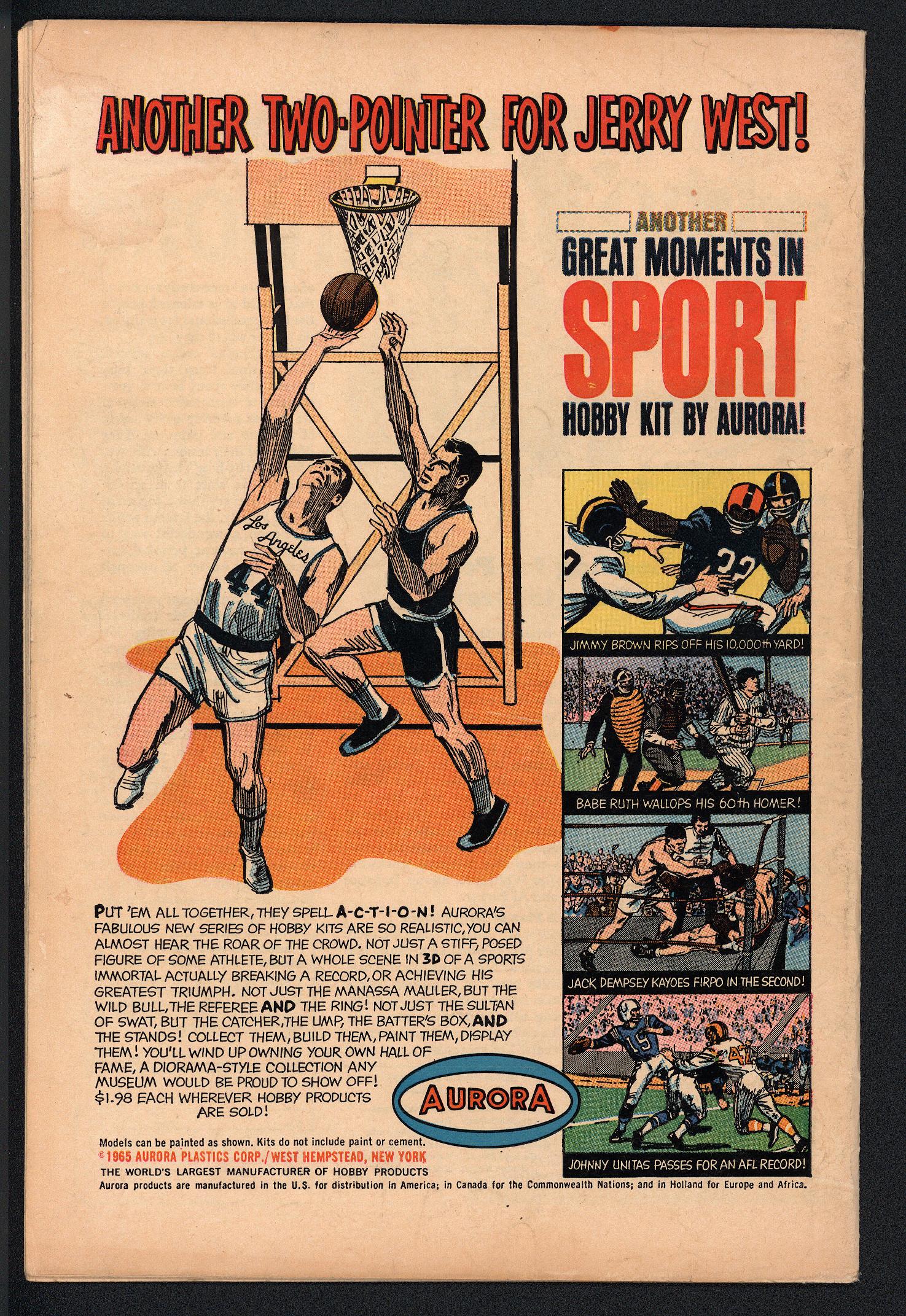 AMAZING SPIDER-MAN Back Cover