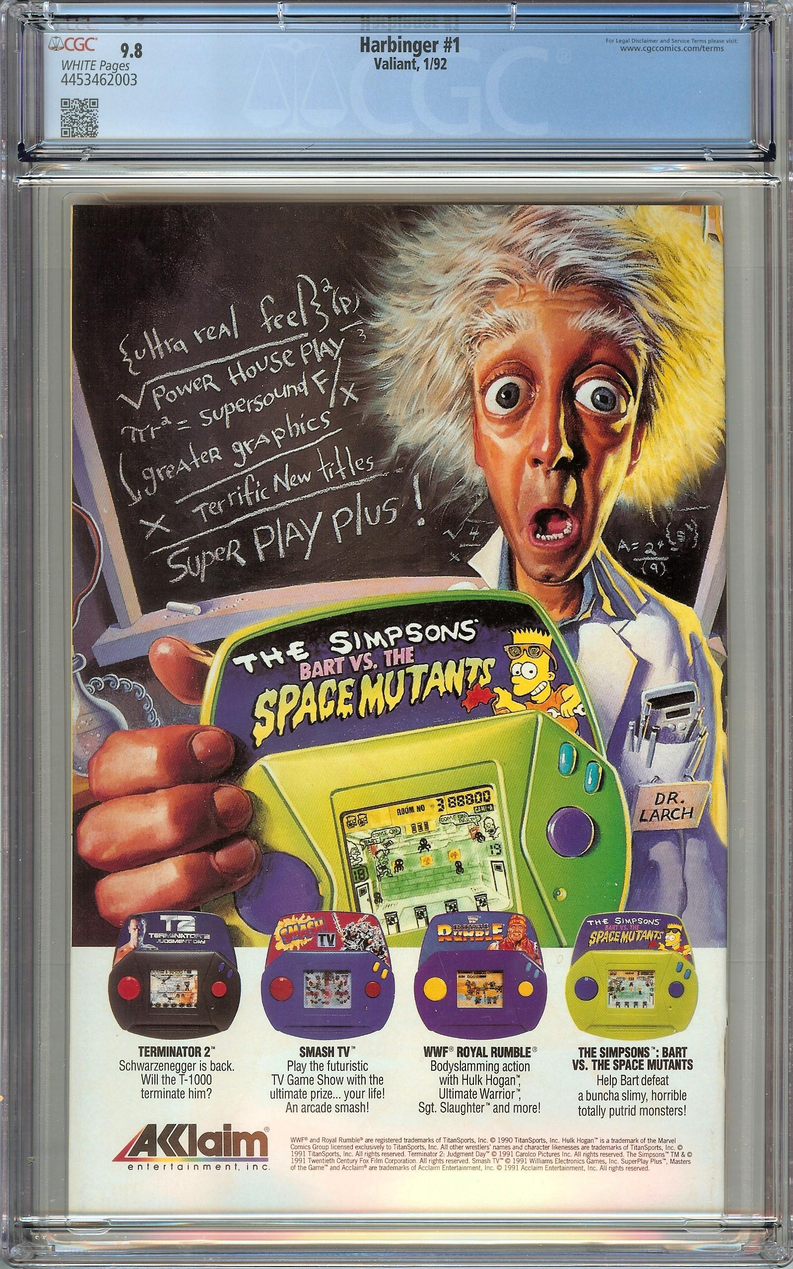 HARBINGER Back Cover