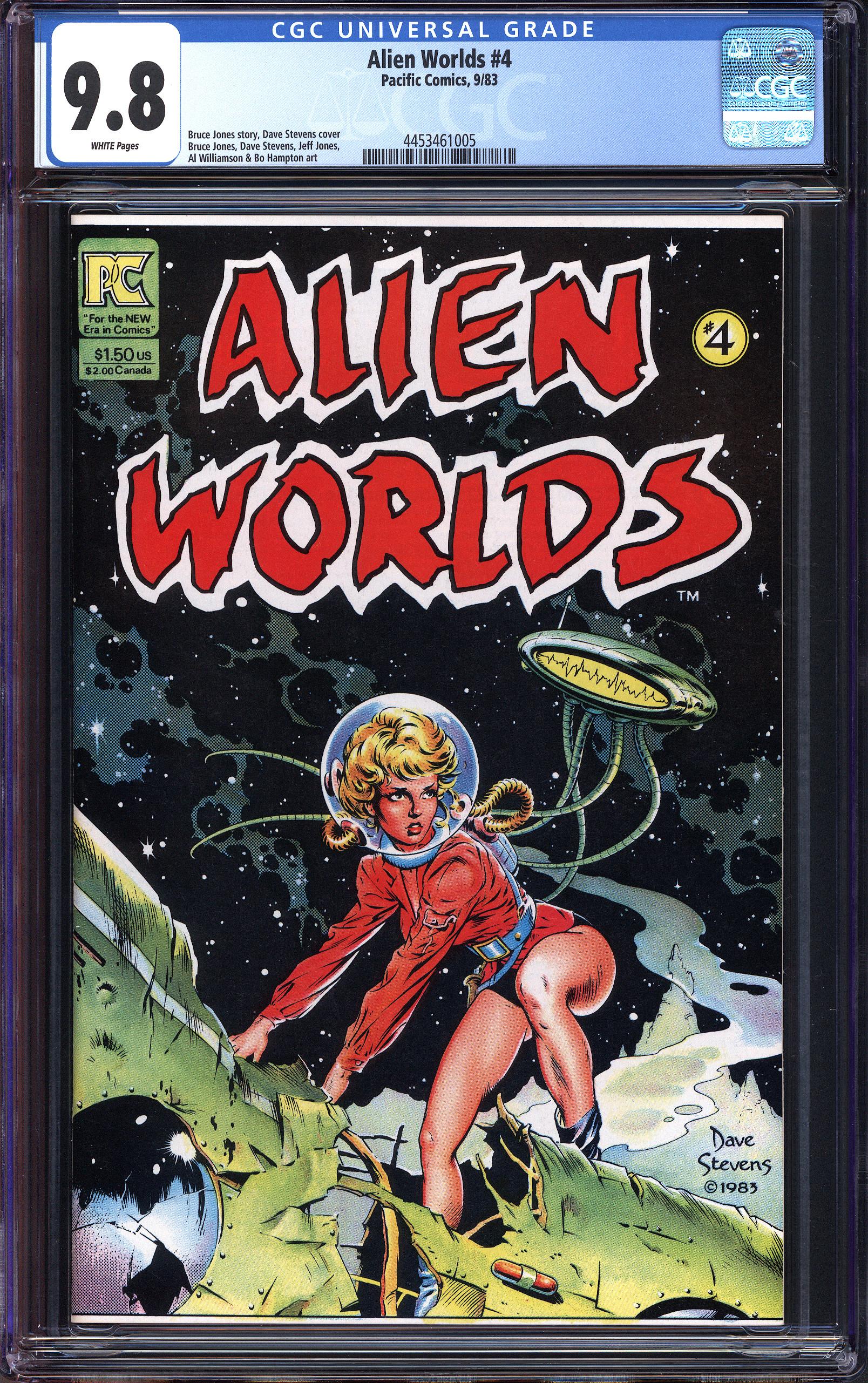 ALIEN WORLDS Front Cover