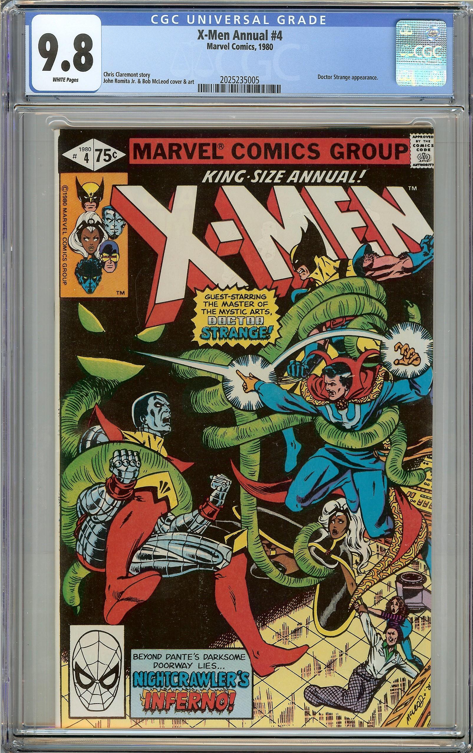 X-MEN ANNUAL Front Cover