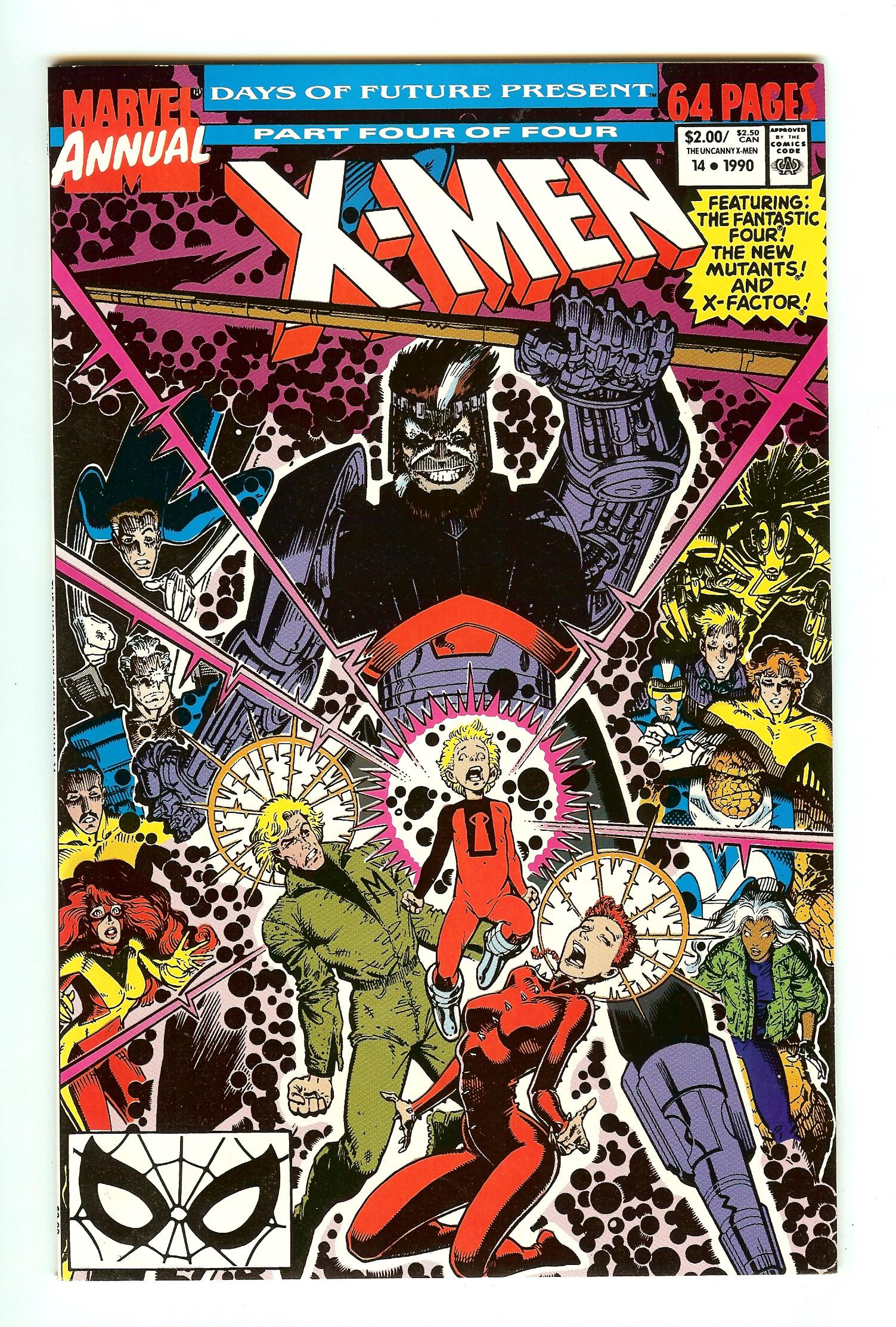 X-MEN ANNUAL Front Cover