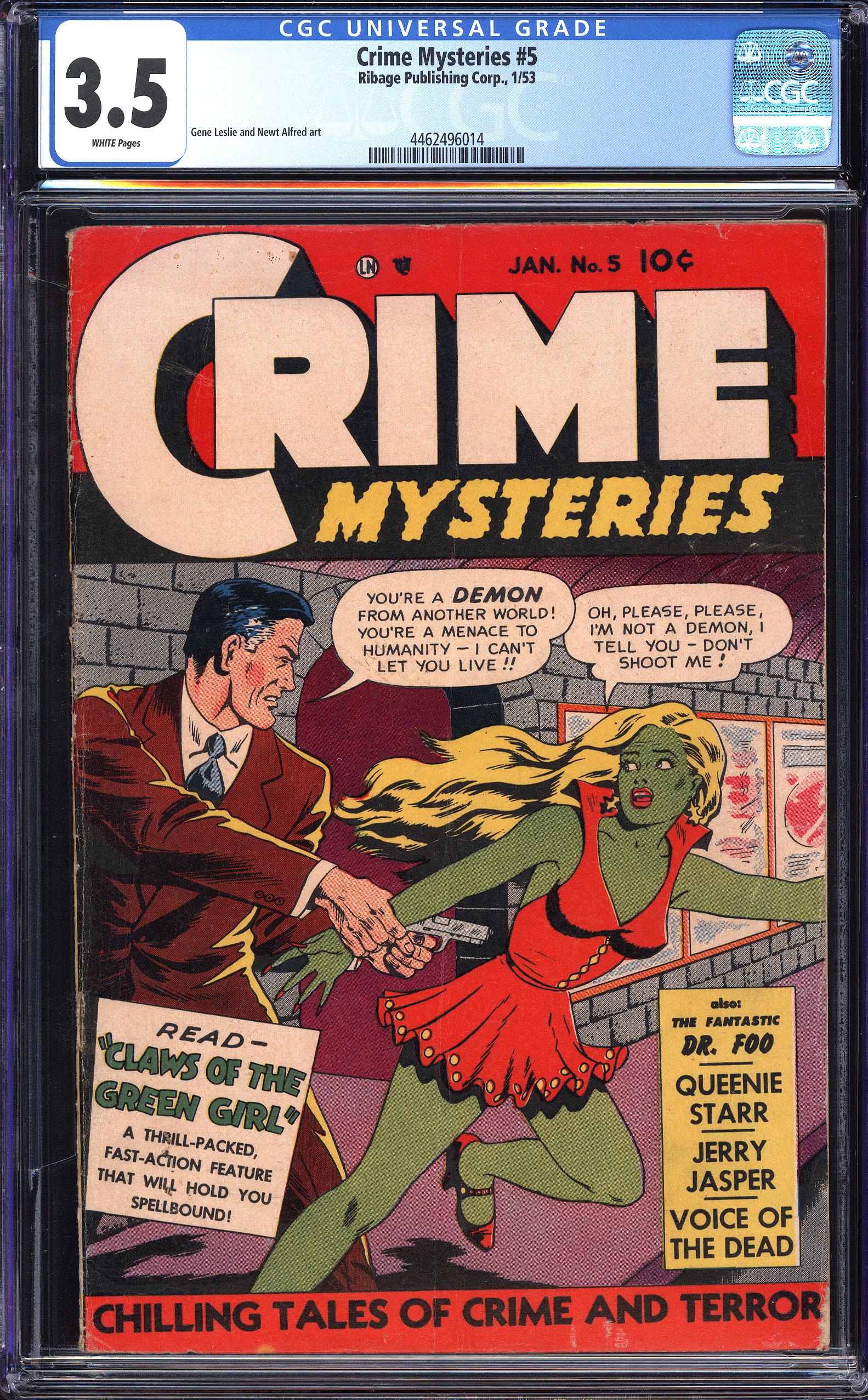 CRIME MYSTERIES Front Cover