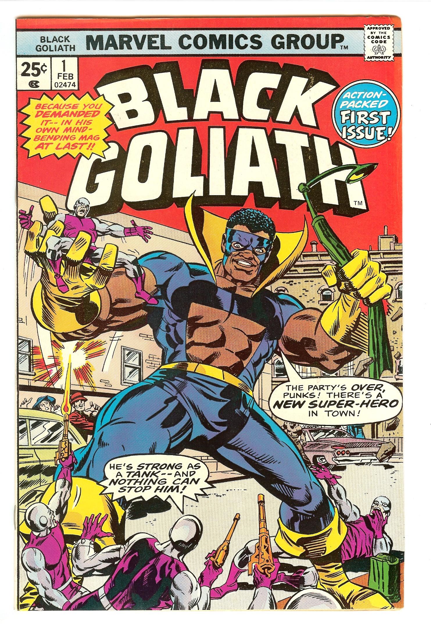 BLACK GOLIATH Front Cover