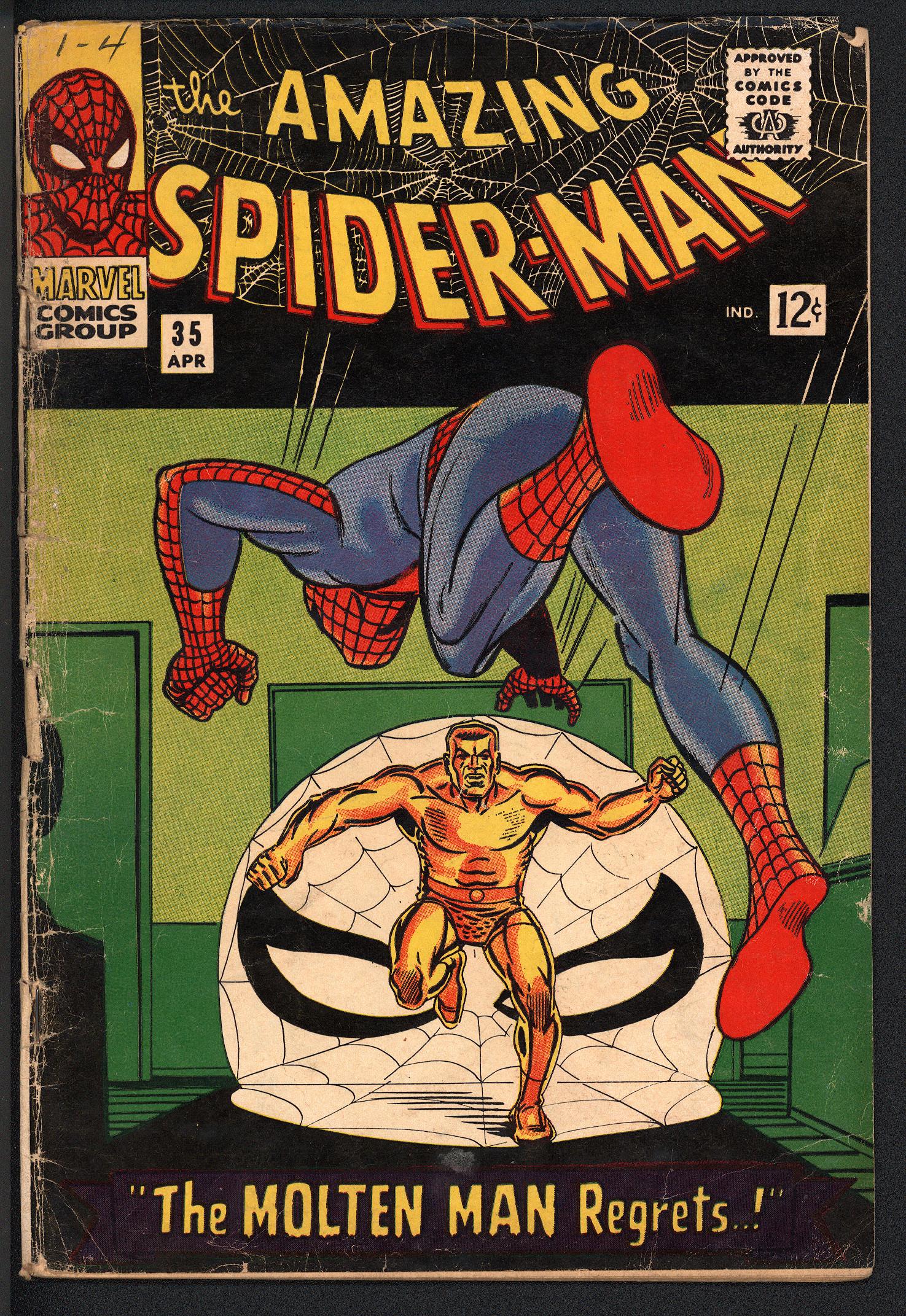 AMAZING SPIDER-MAN Front Cover